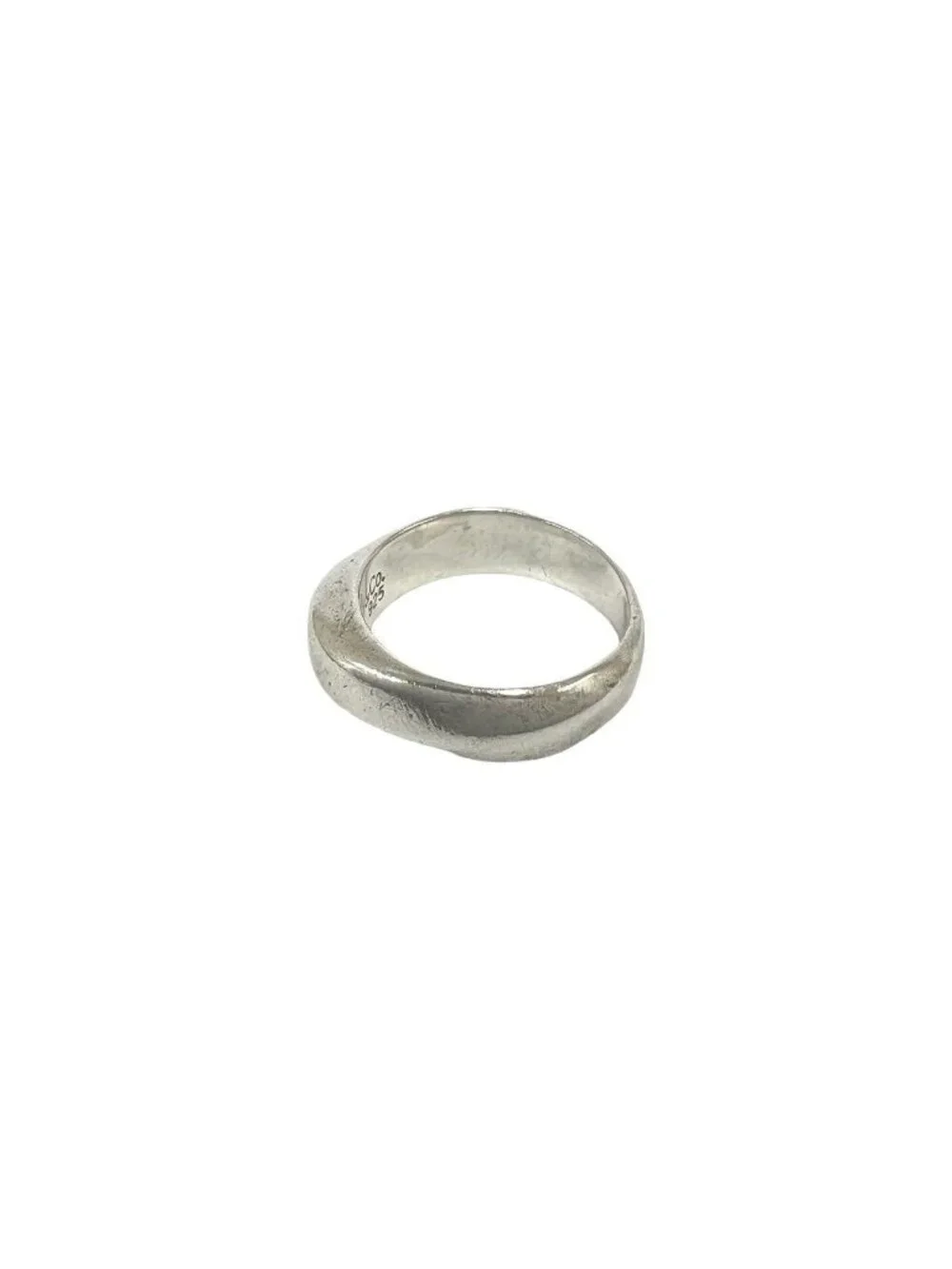 Tiffany & Co Vintage Knife Edge Ring 925 Sterling Silver